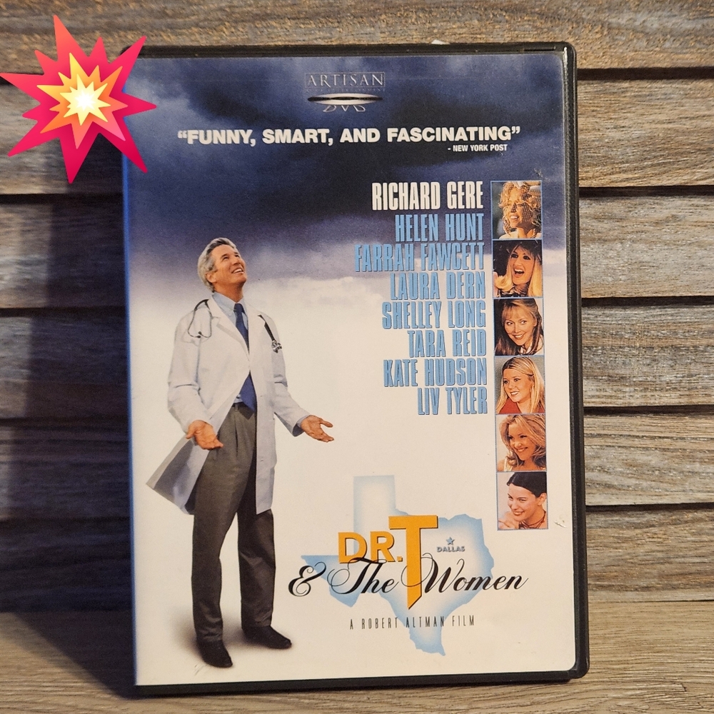 🖤 Dr T and The Women Richard Gere dvd